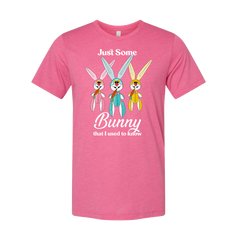 Just Some Bunny I Used to Know Dressing Festive pink T-shirt
