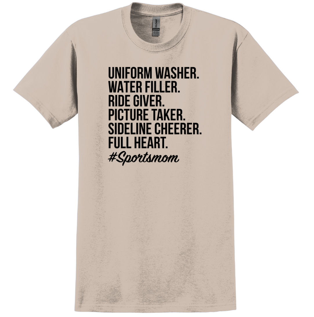 Sports Mom Dressing Festive T-shirt oatmeal