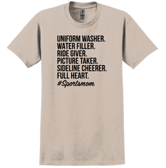 Sports Mom Dressing Festive T-shirt oatmeal