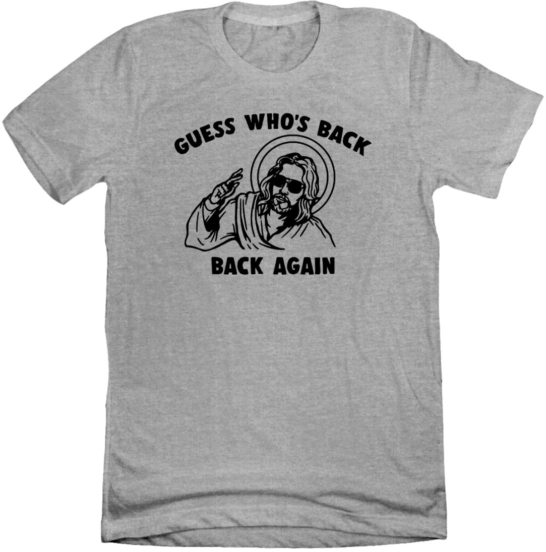 Guess Who's Back Dressing Festive T-shirt grey