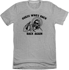 Guess Who's Back Dressing Festive T-shirt grey
