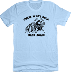 Guess Who's Back Dressing Festive T-shirt light blue