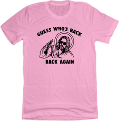 Guess Who's Back Dressing Festive T-shirt pink