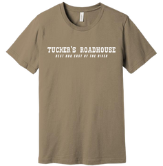 Tucker's Roadhouse Dressing Festive T-shirt tan