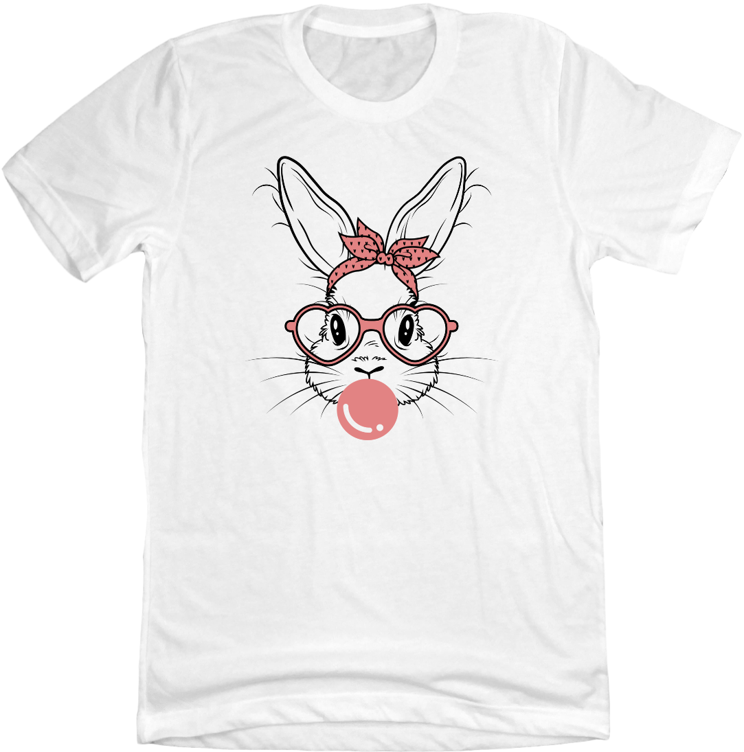 Bunny Gum T-shirt Dressing Festive white