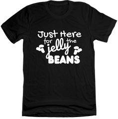 Just Here For the Jelly Beans T-shirt Dressing Festive black
