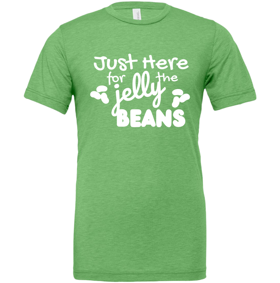 Just Here For the Jelly Beans T-shirt Dressing Festive green
