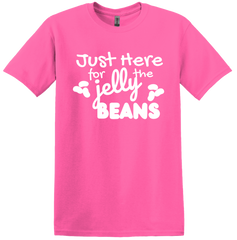 Just Here For the Jelly Beans T-shirt Dressing Festive pink