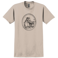 Vintage Easter Family Dressing Festive T-shirt sand