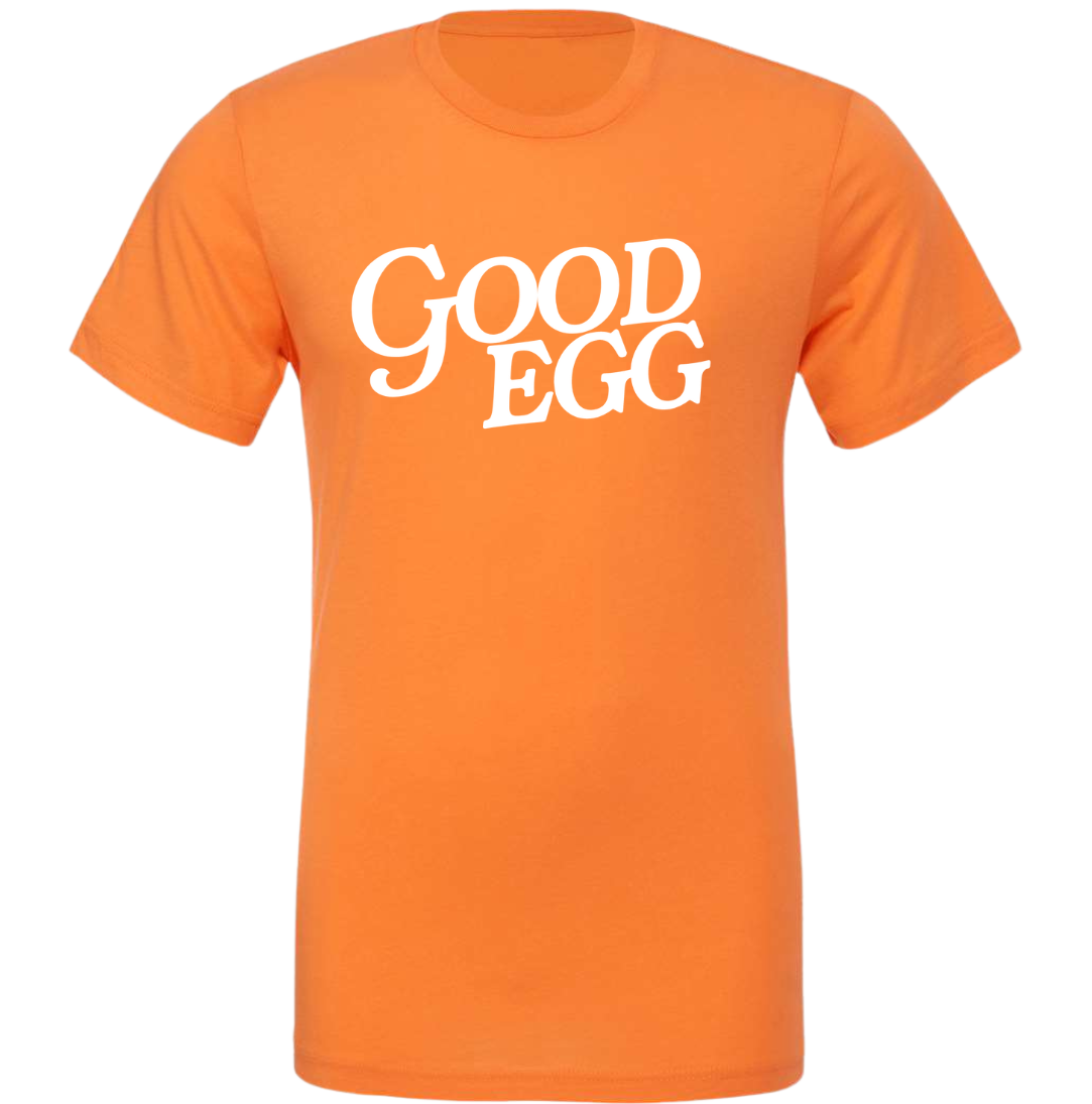 Good Egg Dressing Festive T-shirt orange