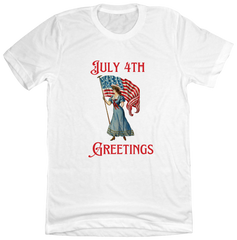 Vintage 4th of July Greeting