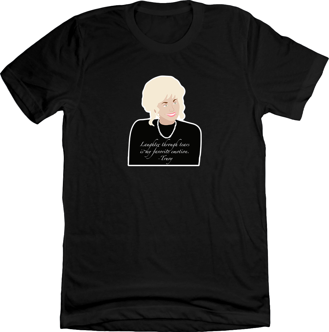 Laughter Through Tears Steel Magnolias Dressing Festive T-shirt black