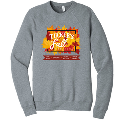 Tucker's Fall Festival Dressing Festive grey crewneck