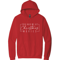 You Had Me at Christmas Movies Dressing Festive red hoodie