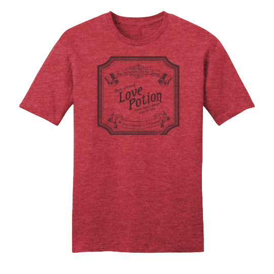 Dr. Jones Love Potion T-shirt red Dressing Festive
