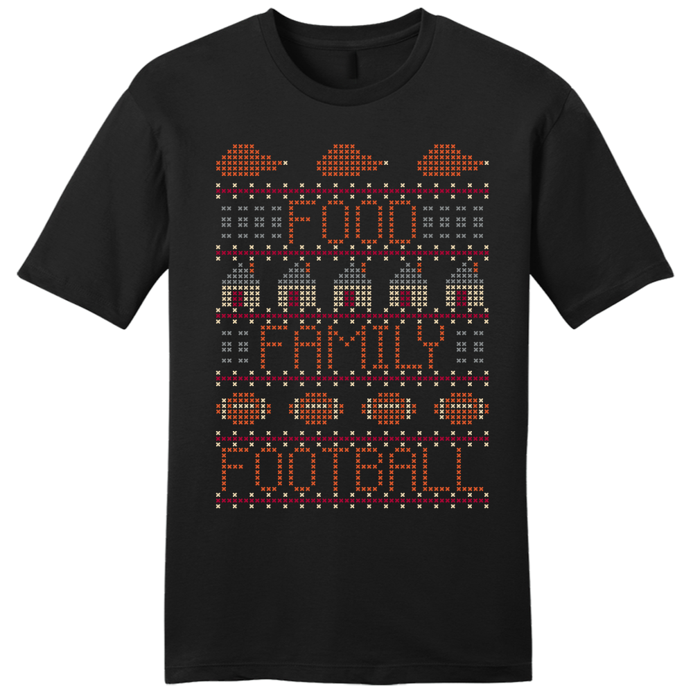 Food Family Football T-shirt