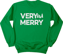 Very Merry T-shirt White Ink