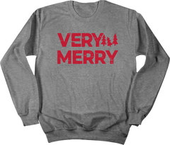 Very Merry T-shirt Red Ink