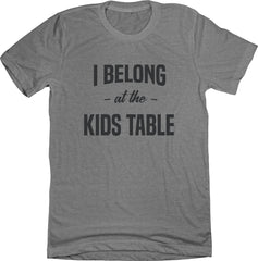 I Belong at the Kid's Table
