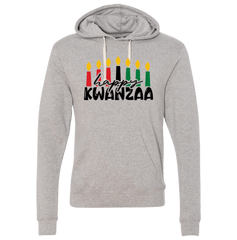 Happy Kwanza Dressing Festive grey hoodie