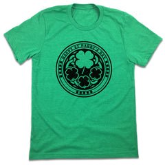 Happy St. Paddy's Day Celtic Shamrock Design