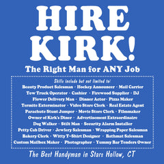 Hire Kirk!