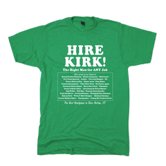 Hire Kirk!