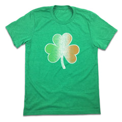 Irish Flag Shamrock T-shirt