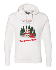Christmas at Cartwright's Dressing Festive white hoodie