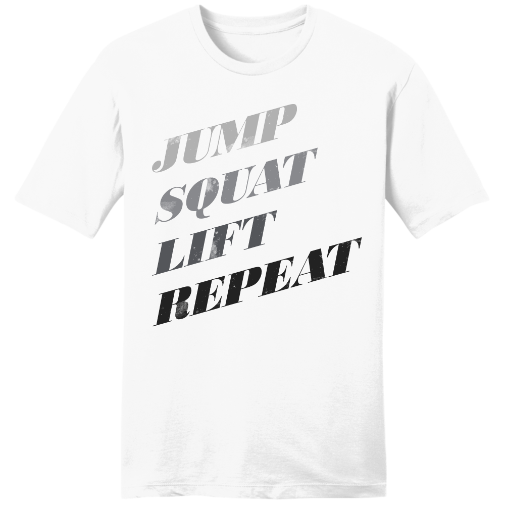 Jump Squat Lift Repeat - Dressing Festive