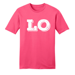 LO VE T-shirt LO Version pink T-shirt Dressing Festive