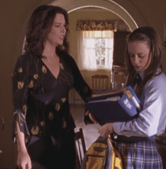 Tulip Print Blouse As Seen on Lorelai - Size S