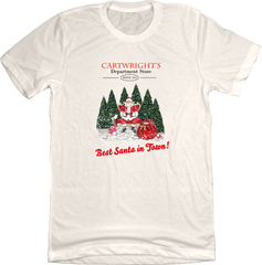 Christmas at Cartwright's Dressing Festive Natural T-shirt