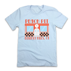 Peach Pit Beverly Hills, CA - Light Blue