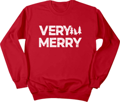 Very Merry T-shirt White Ink