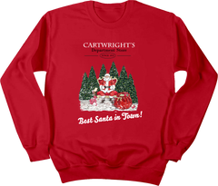 Christmas at Cartwright's Dressing Festive Red rewneck