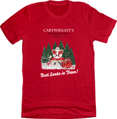 Christmas at Cartwright's Dressing Festive red T-shirt