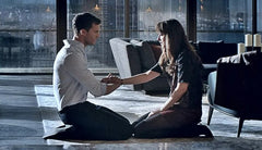 Paisley Silk Blouse As Seen on Anastasia Steele - Size 4