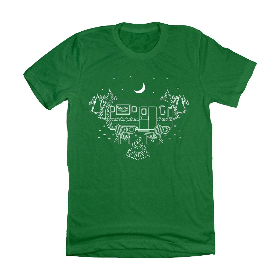 Christmas Under The Stars Dressing Festive green T-shirt