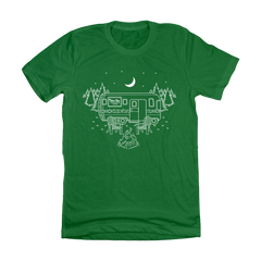 Christmas Under The Stars Dressing Festive green T-shirt