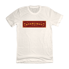 Starlight Diner Color Logo Dressing Festive natural white T-shirt