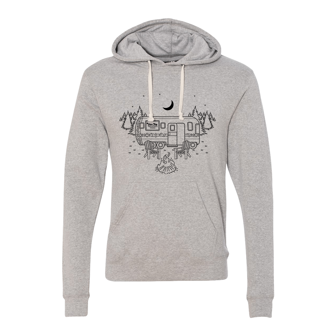 Christmas Under The Stars Dressing Festive Grey Hoodie
