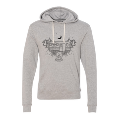 Christmas Under The Stars Dressing Festive Grey Hoodie