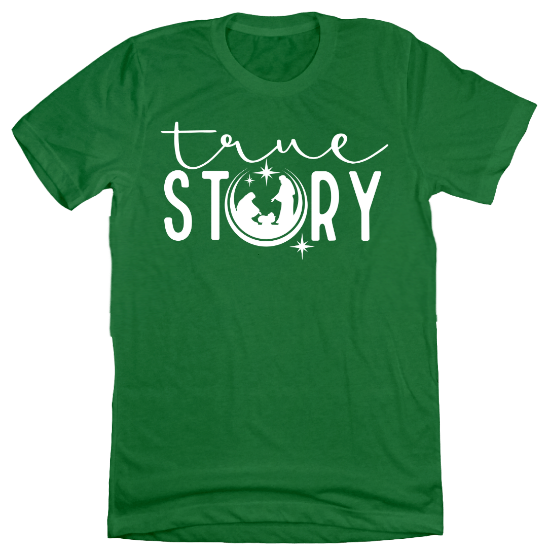 True Story Dressing Festive green T-shirt