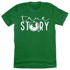 True Story Dressing Festive green T-shirt