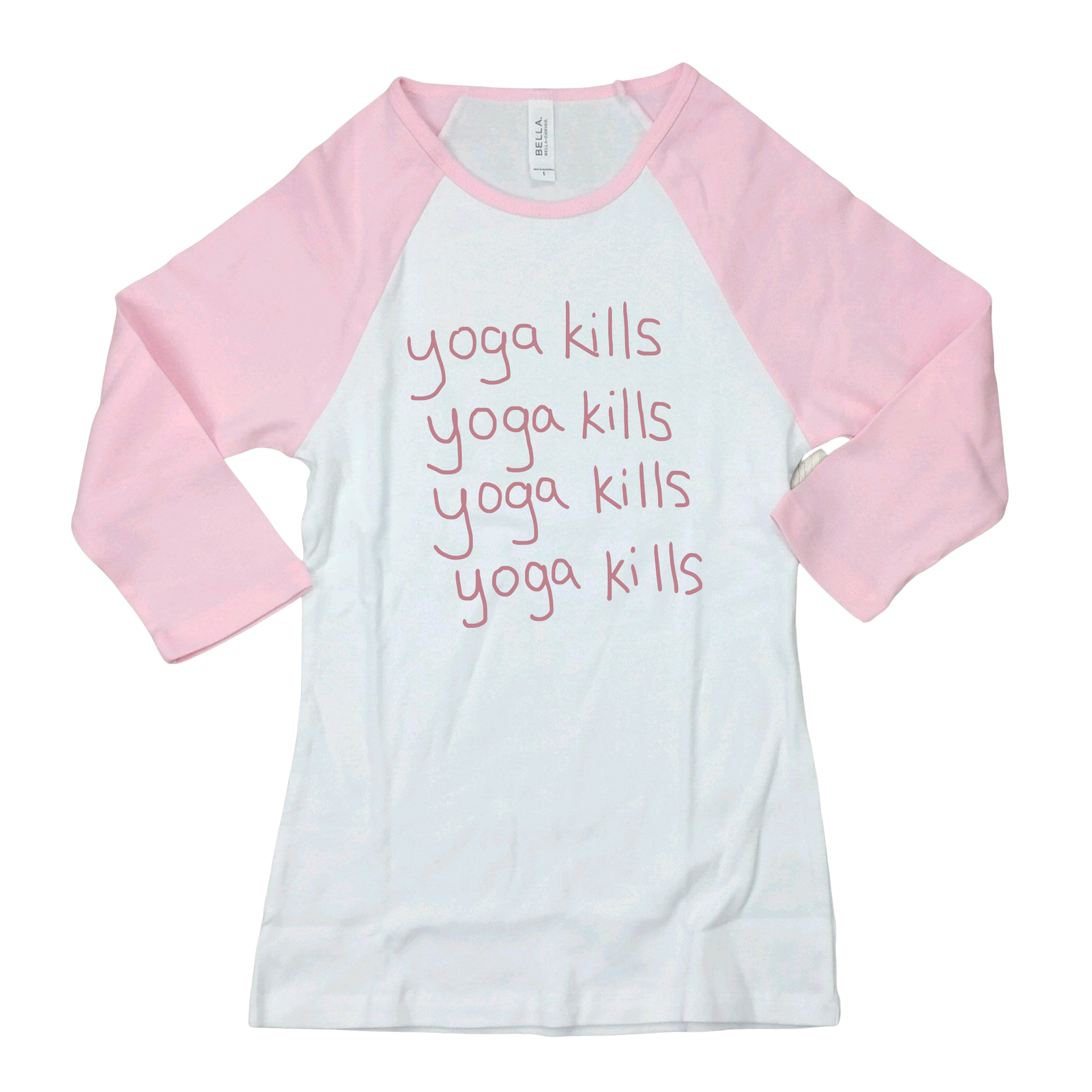 Yoga Kills raglan Dressing Festive