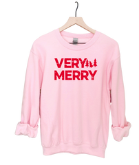 Very Merry T-shirt Red Ink
