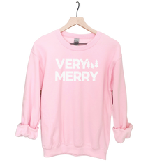 Very Merry T-shirt White Ink
