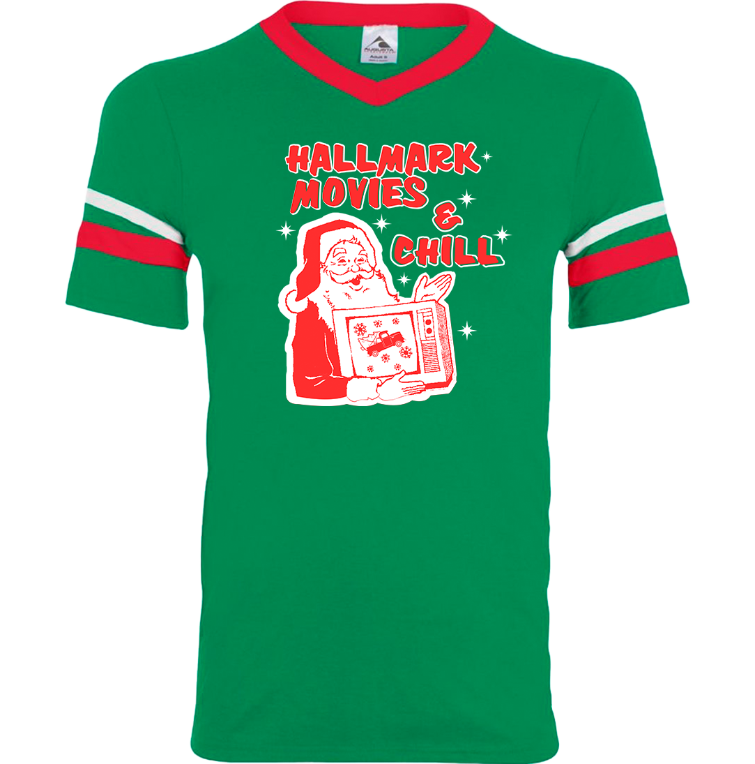 Hallmark Movies And Chill Christmas Apparel Dressing Festive hallmark-movies-and-chill-christmas-apparel-dressing-festive
