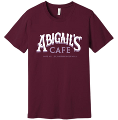 When The Heart Calls Abigail's Cafe T-shirts Dressing Festive marroon